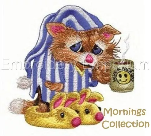 Mornings Collection - Machine Embroidery Designs On Cd Or Usb