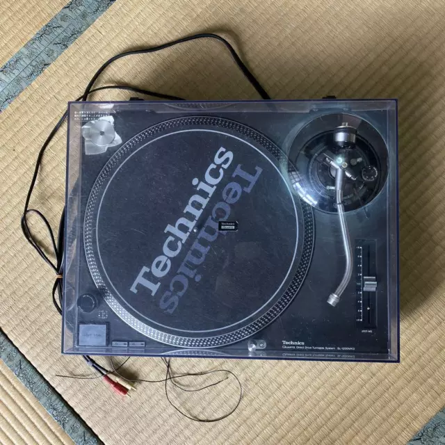 Technics SL-1200MK3 Direct Drive DJ Turntable Confirmed Operation [Excellent]