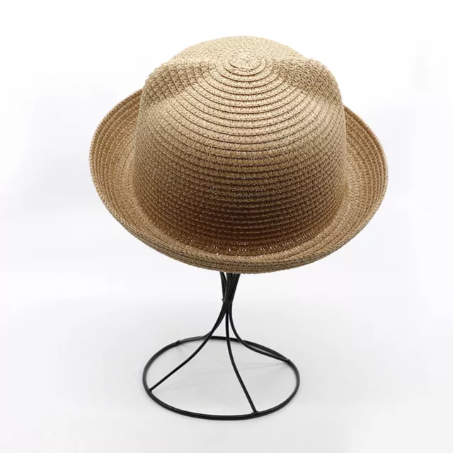 Straw Hat Fine Sewing Anti-uv Sweet Baby Girl Thin Summer Hat Breathable