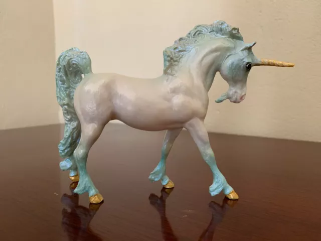 Breyer Paddock Pals Pearlescent Green Unicorn