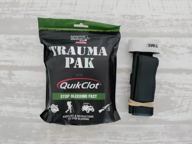 Adventure Medical Kits Trauma Pak QuickClot & Tourniquet 3