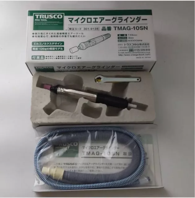 Trusco  Air Micro Grinder  Tmag10Sn  Made In Japan