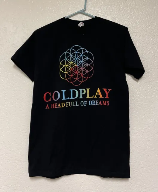 Coldplay Band “A Headful of Dreams” 2016 Concert T-Shirt size L