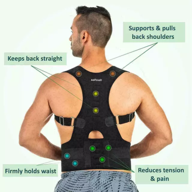 Faja Correctora De Postura Fajas Ortopedicas Para Hombres Mujer La Espalda  Talla