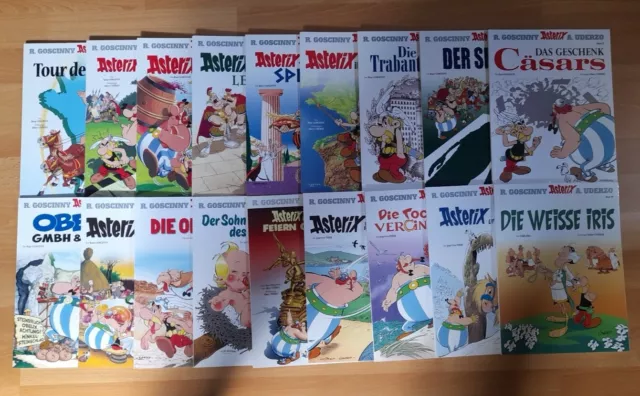 Asterix und Obelix Softcover 18 Stück ungelesen!