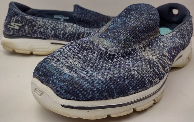 SKECHERS Go Walk 3 Women's Sz 11 Purple / Blue/ Multi Color Sparkles SKECHERS Go Walk 3 Women's Sz 11 Purple / Blue/ Multi Color Sparkles