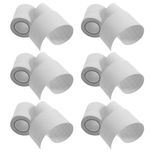 6 rollos pegatinas de moldeo por inyección placa base autoadhesiva decoración