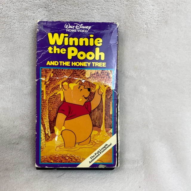 WINNIE THE POOH and the Honey Tree VHS Walt Disney Home video orig