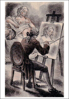 CARTOLINA POST CARD PIERRE GANDON EROS n 15 
