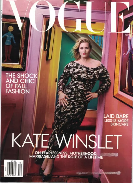 Vogue Magazine Featuring Kate Winslet October 2023 NEW