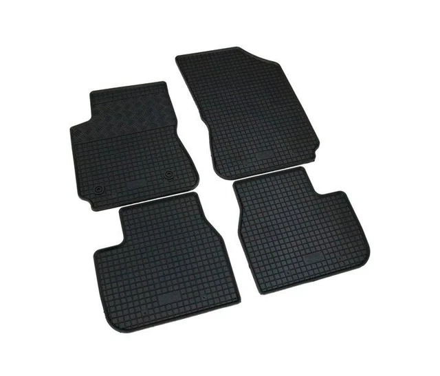 Mossa Tapis De Sol En TPE Adapté Pour Citroen Jumpy III Van (01.2016- ) - Tapis De Voiture - Noir - G