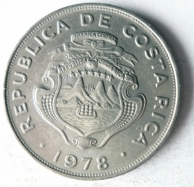1978 Costa Rica COLON - Excellent Coin Bin #1