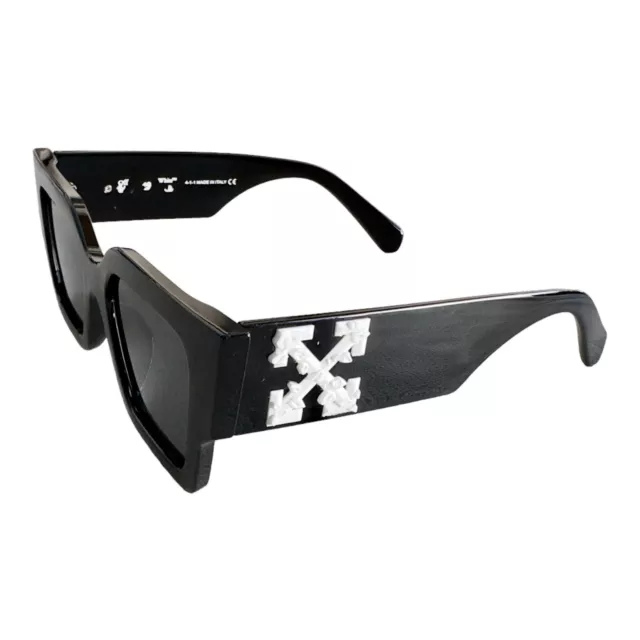 Off-White Black on white Logo Sunglasses Virgil Shades Off White Designer