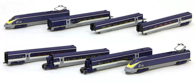 Kato N Gauge 10-1297 Eurostar TM e300 New Color Basic 8-Cars Set