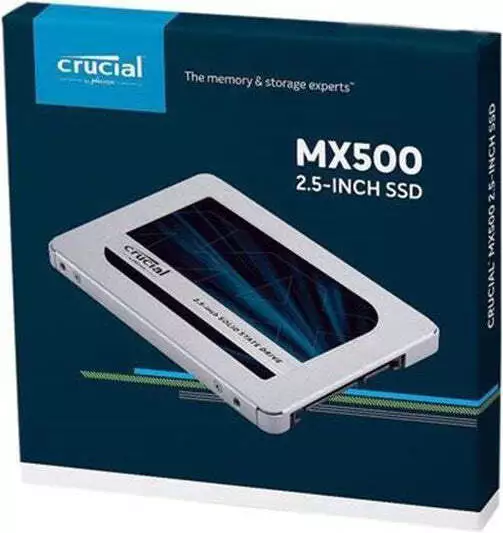 MICRON (CRUCIAL) MX500 250GB 2.5' SATA SSD - 3D TLC 560/510 MB/s 90/95K IOPS Ac