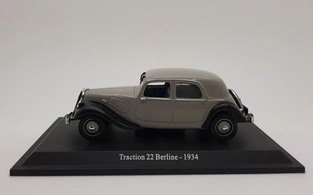 1:43 ATLAS NOREV UH Citroën Traction 22 Berline 1934