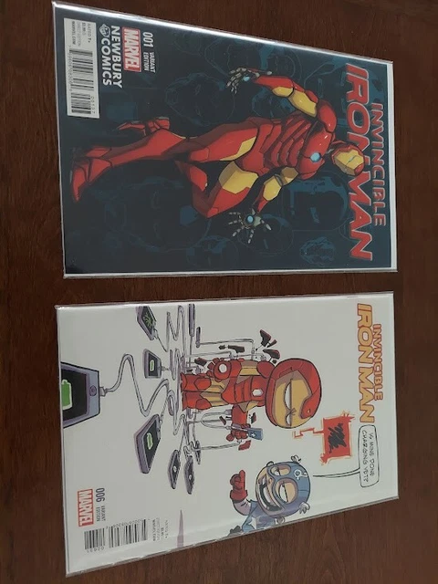 The Invincible Iron Man Comic Book Lot Variants