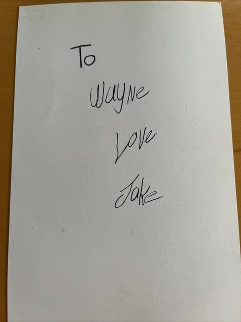 BBC EastEnders Joe di Marco Hand Signed Cast Card Jake Kyprianou Autograph 2