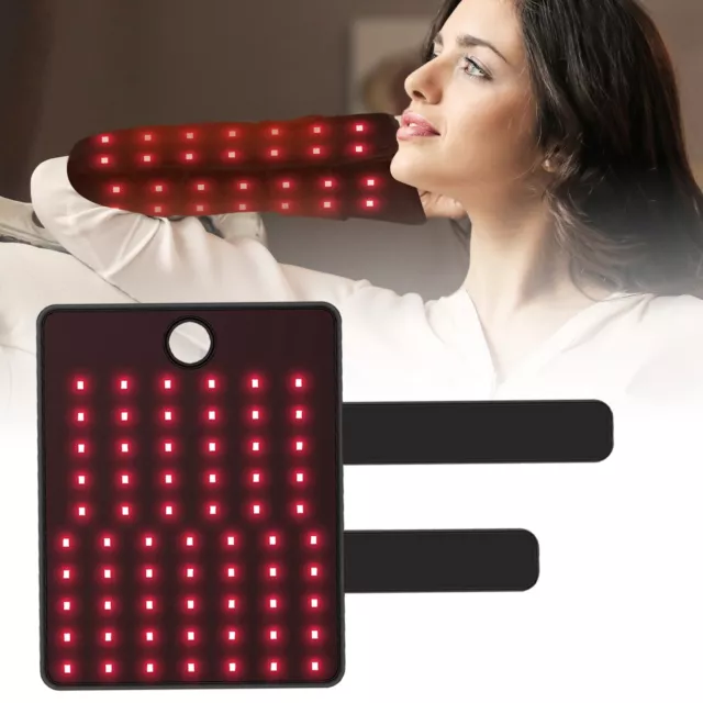 Cinturón LED Luz Roja Terapia Infrarroja para Cuello Muñeca Alivio del Dolor de la Artritis 1x