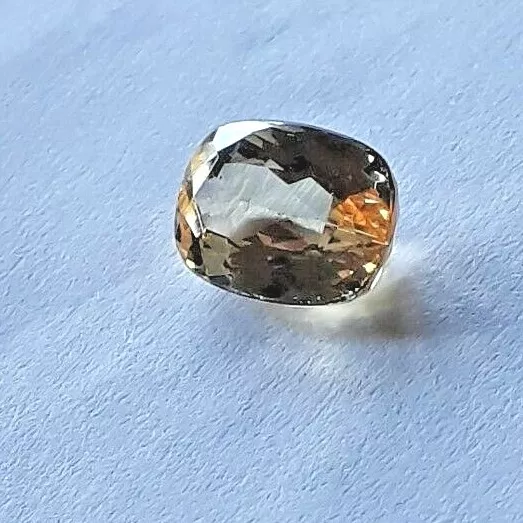 Imperial Topaz 2.42 ct. Cushion cut  Brazilian  Rose Color Natural Untreated