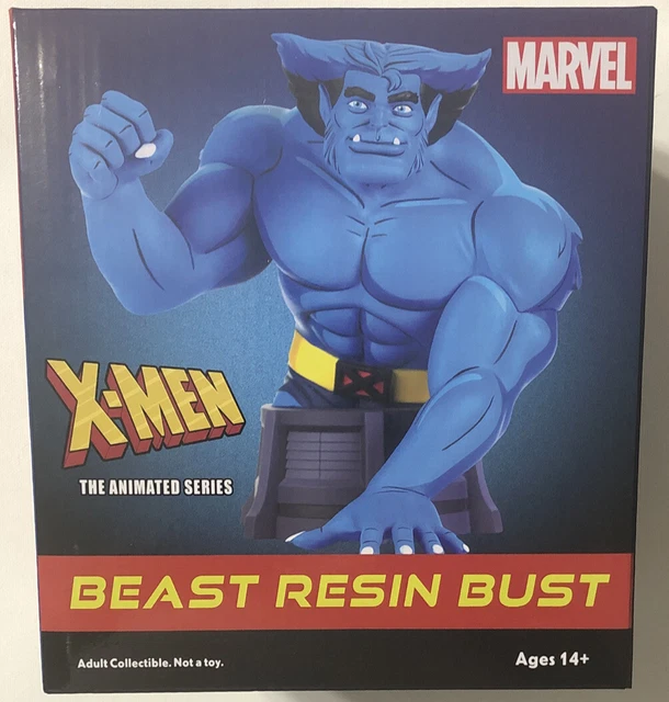 New Diamond Select Marvel X-Men Animated Series Beast Resin Bust *NIB* #d/3000