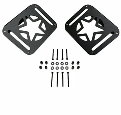 Jeep Wrangler JK 2007 to 2015 Tail Light Guards Black 2pc Set