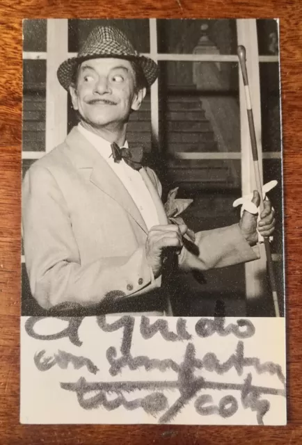 Tino Scotti Autografo Cinema Tv Autograph Hand Signed