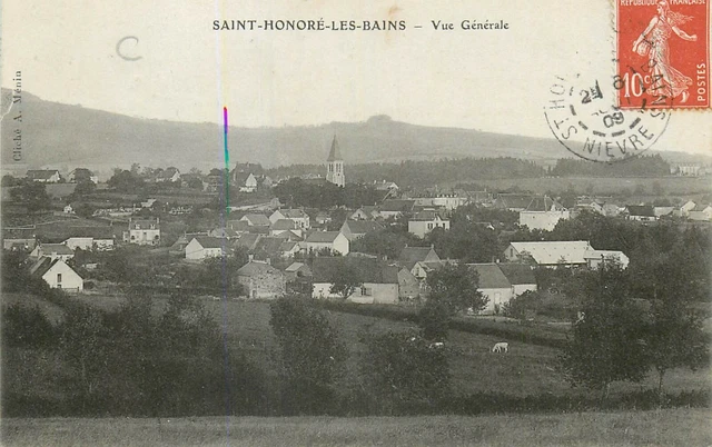 58 ST-HONORE-LES-BAINS vue générale