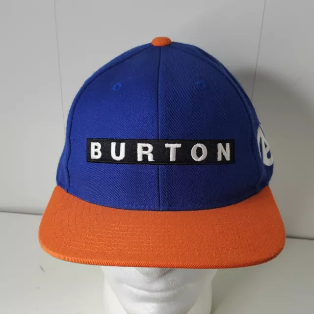 VTG Burton Snowboarding Company Spelled Out Starter Baseball Cap Snapback Hat