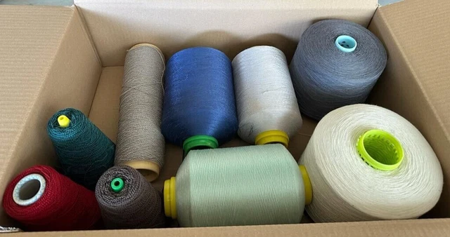 Garnposten 6,5 kg Garn Kone Paket Stricken Häkeln Wolle Z522