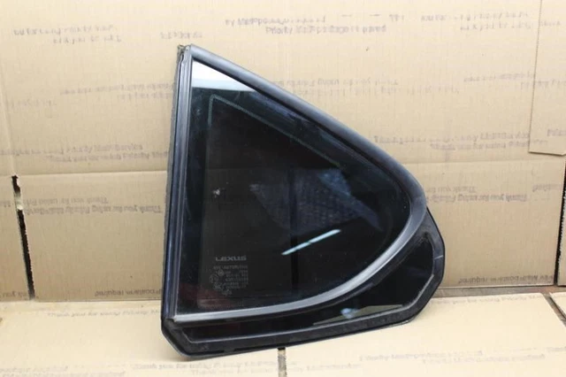 2007 Lexus Ls460 Left Driver Side Rear Door Vent Glass Window Tinted