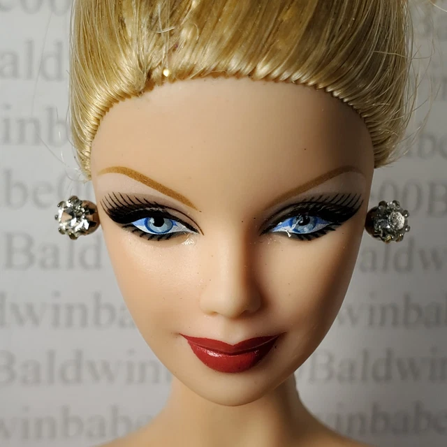 Jewelry ~ Barbie Doll Jazz Baby Faux Diamond Silver Stud Earrings Accessory