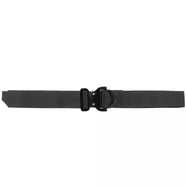 Helikon Tactical Mens Cobra Fx38 Nylon Army Belt Austrialpin D-Ring Buckle Black