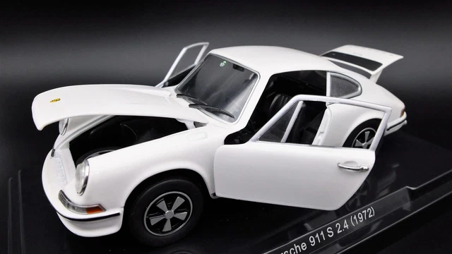 Modèle Réduit Porsche 911 996 Carrera Cabriolet Spider 2001 - Échelle 1:43, Die-cast Argenté, DeAgostini