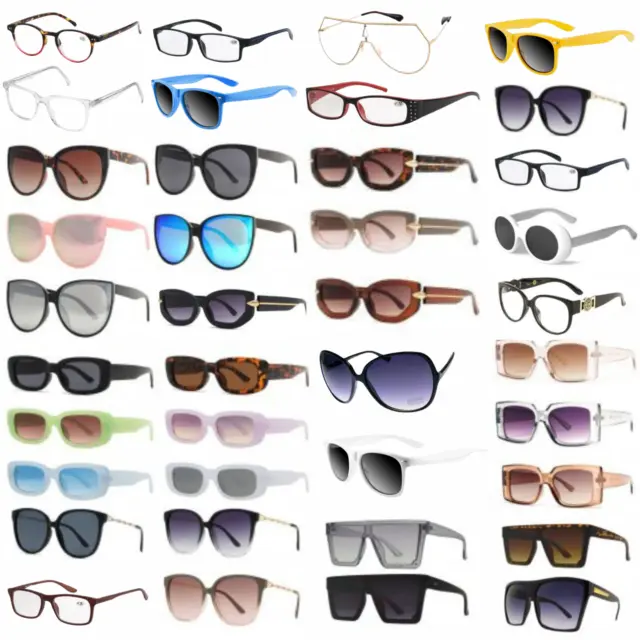 Bulk Sunglasses Wholesale SPORT Lot 36 PC Box Assorted Styles Men Women  Styles