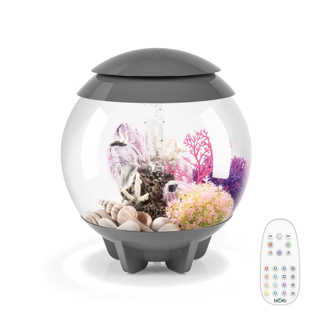 Gray Halo 15 Aquarium With MCR Light - 4 Gallon,Acrylic,USA,Free Shipping 2