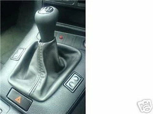 Soufflet + Cadre Levier De Vitesse Pour BMW E30 Série 3 - Simili Cuir Noir - Neuf - Fabriqué En Allemagne