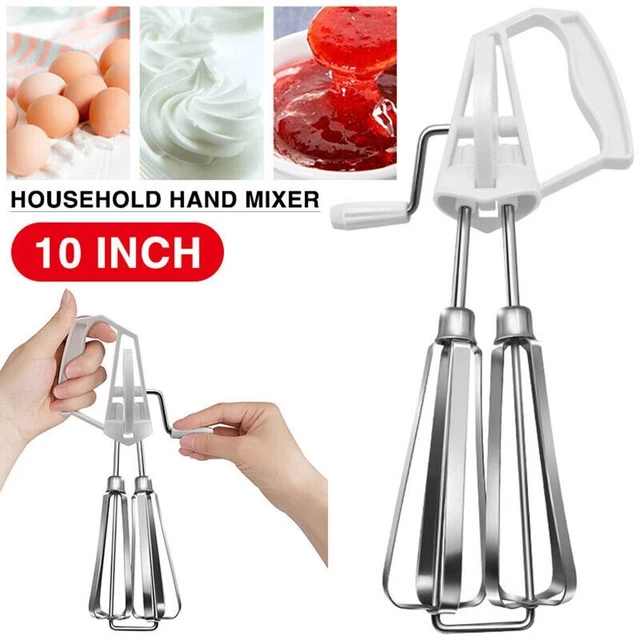 Rotary Mixer Blender Kitchen Tools Manual Hand Whisk Egg Beater Home Whipper