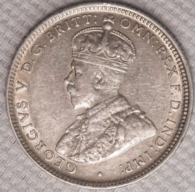 British West Africa, George V   Silver  Shilling 1913  Coin