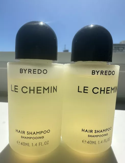 2 Byredo Le Chemin Shampoo 1.4 oz (40ml) Each Total 2.8oz. Free Shipping.