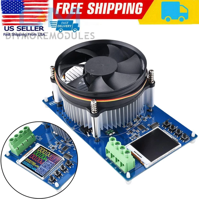 150W COLOUR SCREEN Electronic Load Battery Discharge Tester Meter