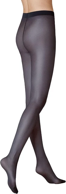 Collants Brillants KUNERT Satin Look 20 Deniers - Taille 38-40 - Couleur Platin - Extra Small