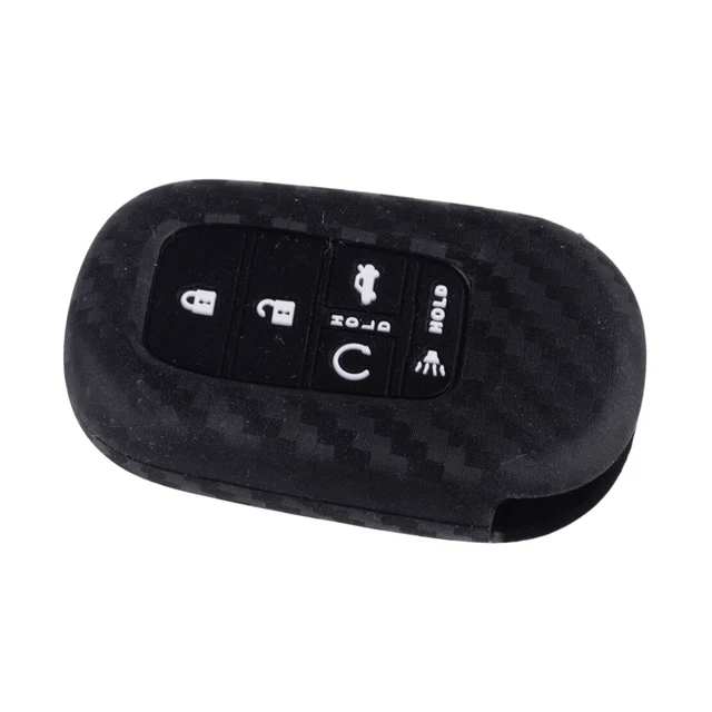 5-Button Key Fob Case Cover Fit for Honda Accord CR-V Civic Pilot BR-V