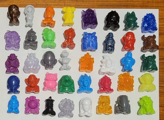 CrazyBones Gogo's DRAGONBALL Z COMPLETE SET 40/40 WITH A PEARL BUBBLES