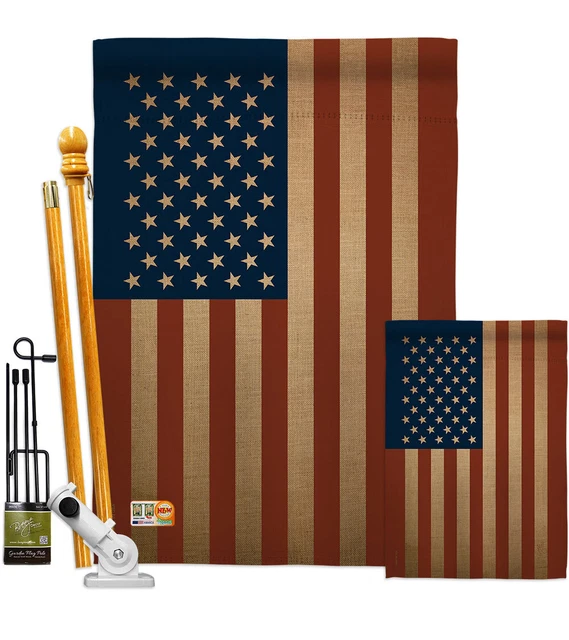 USA Garden Flag Americana Old Glory Decorative Small Gift Yard House Banner