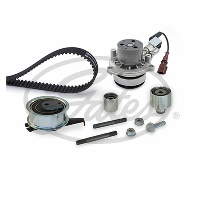 FOR VW GOLF MK7 2.0 GTD Genuine Gates Powergrip Water Pump & Timing