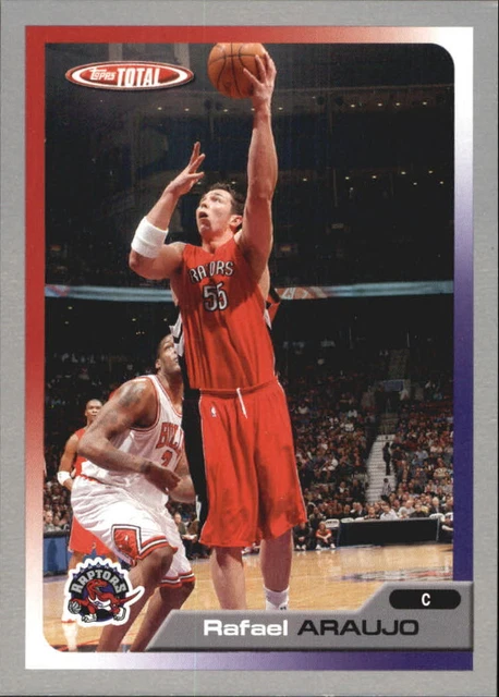 2005-06 TOPPS TOTAL argent Raptors Toronto Basketball Card #26 Rafael ...