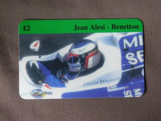 Prepaid Kaart UK - Formule 1 / Jean Alesi