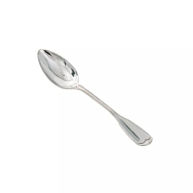 Tea Spoon 800 Silver Plain Designs 5.5" Long 17 Grams