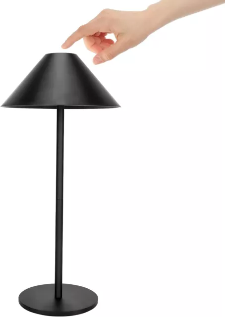 Lampada da Tavolo LED Ricaricabile Touch Poldina con Dimmer 3 Tonalità Luce